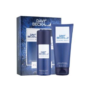 David Beckham Classic Blue Shower Gel 200Ml + Deo Spray 150Ml Gift Set